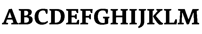 Katha Latin Bold Font UPPERCASE