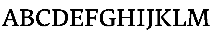 Katha Latin Medium Font UPPERCASE