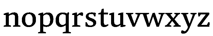 Katha Latin Medium Font LOWERCASE