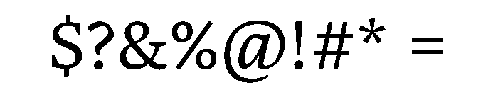 Katha Latin Regular Font OTHER CHARS