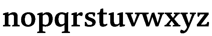Katha Latin SemiBold Font LOWERCASE