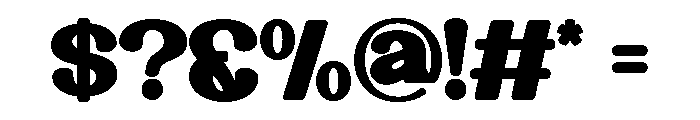 KAILAN-Regular Font OTHER CHARS
