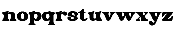 KAILAN-Regular Font LOWERCASE