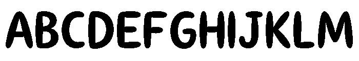 KALI Regular Font UPPERCASE