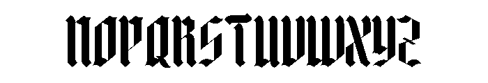 KALTHORNE-Regular Font UPPERCASE