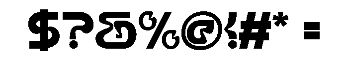 KALUVE-Regular Font OTHER CHARS