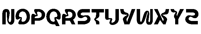 KALUVE-Regular Font UPPERCASE