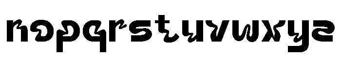 KALUVE-Regular Font LOWERCASE