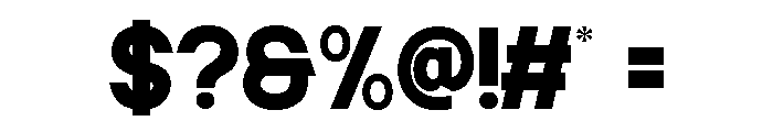 KATRON-Regular Font OTHER CHARS