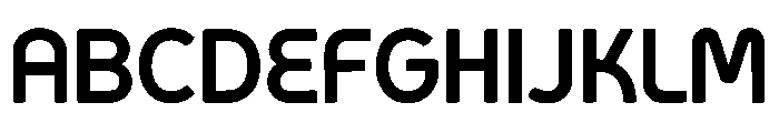 KAVRIXO Font UPPERCASE