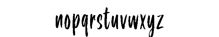 KAVRIX Font LOWERCASE