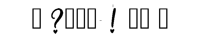 Kabir Regular Font OTHER CHARS