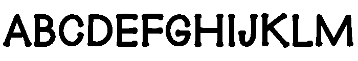 Kabloop Font UPPERCASE