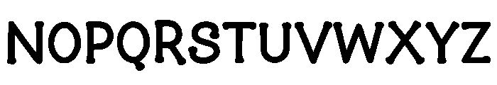 Kabloop Font UPPERCASE