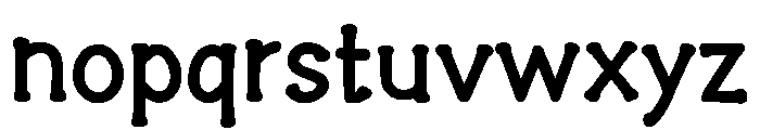 Kabloop Font LOWERCASE