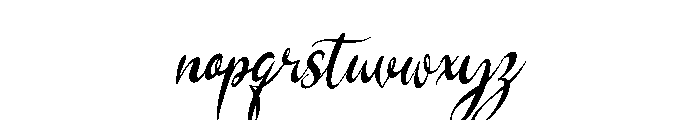 Kadegon Font LOWERCASE