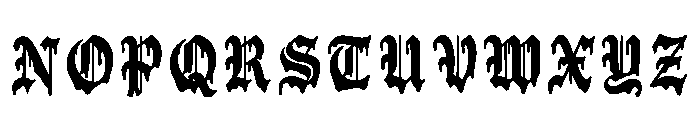 Kaevin Regular Font UPPERCASE