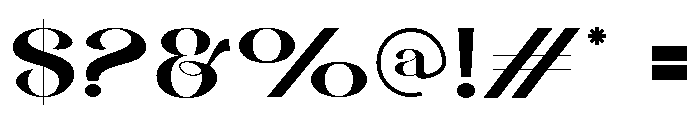Kafteg Font OTHER CHARS