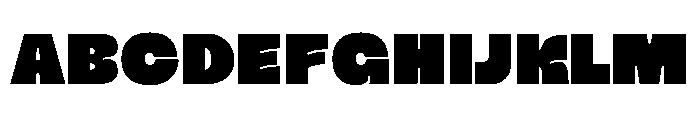 Kafu Font UPPERCASE