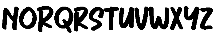 Kageyou Font UPPERCASE