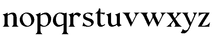 Kaglis Font LOWERCASE