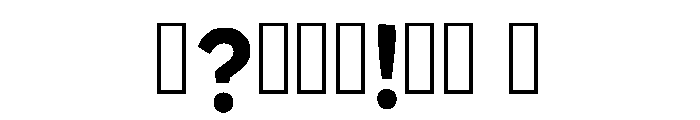 Kahil Regular Font OTHER CHARS