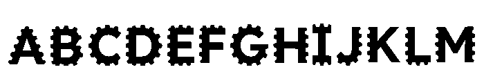 Kahil Regular Font UPPERCASE