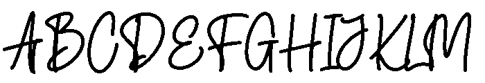 Kahlian Font UPPERCASE