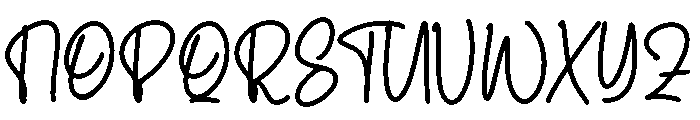 Kahlian Font UPPERCASE
