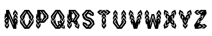 Kaia Regular Font UPPERCASE