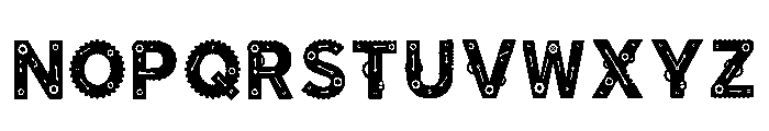 Kaine Regular Font UPPERCASE