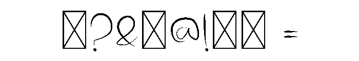 Kairoon Font OTHER CHARS