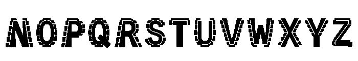 Kais Regular Font UPPERCASE