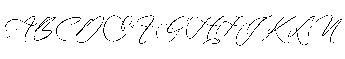 Kaithody Font UPPERCASE