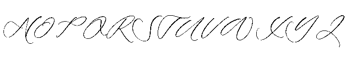 Kaithody Font UPPERCASE