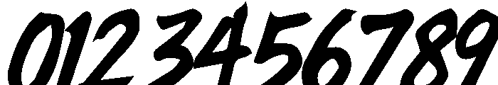 Kaizen Sakura Italic Italic Font OTHER CHARS