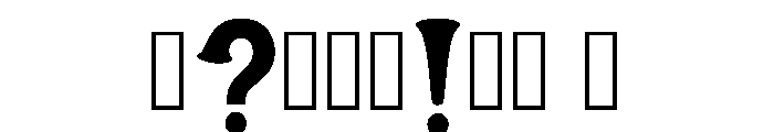 Kalel Regular Font OTHER CHARS