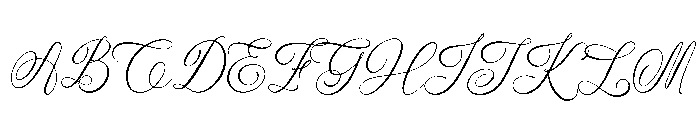 Kaletero Font UPPERCASE