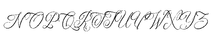 Kaletero Font UPPERCASE