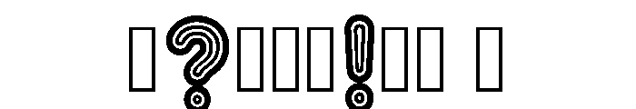 Kalin Regular Font OTHER CHARS