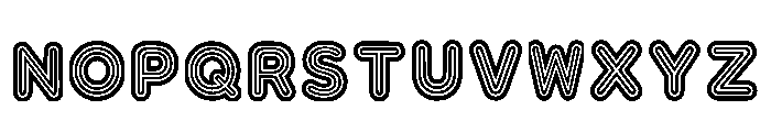Kalin Regular Font UPPERCASE