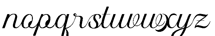 Kalita Regular Font LOWERCASE