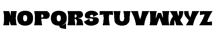 Kallega Font UPPERCASE