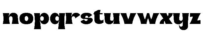 Kallega Font LOWERCASE