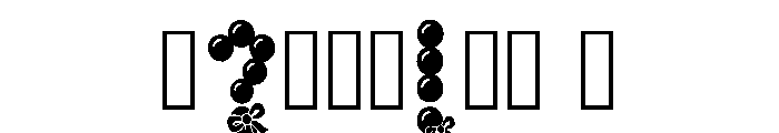 Kalliope Regular Font OTHER CHARS
