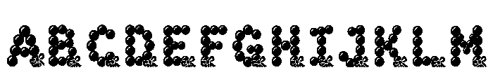 Kalliope Regular Font UPPERCASE