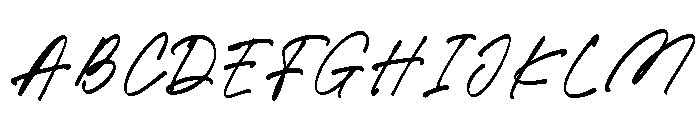 Kallistone Regular Font UPPERCASE