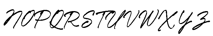Kallistone Regular Font UPPERCASE