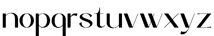 Kalmera Font LOWERCASE