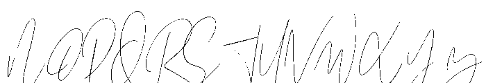 Kalorama Script Font UPPERCASE